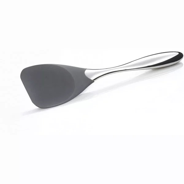 Curvo Spatula 12" Spoonula, Stainless Steel Handle and Silicone Head